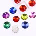 DZ 3041 14 mm  rivoli  shape crystal  flat back stone 